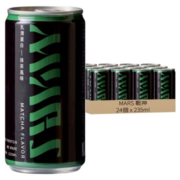 MARS 戰神 蛋白保久乳 Lite 抹茶風味  24個  235ml