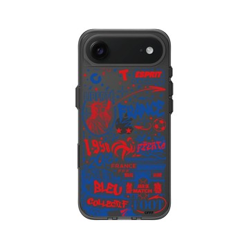 iPhone Air Clear (相機按鈕) 酷墨灰 - FFF - Bleu collectif