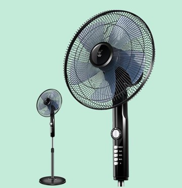鉆石牌電風扇 家用機械立式宿舍搖頭辦公電扇靜音定時 年終鉅惠