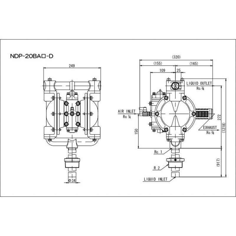 スガツネ工業 (200139505)重量用キャスター(ダーコキャスター) SUG-31-405R-PSE スガツネ工業(株) - 2