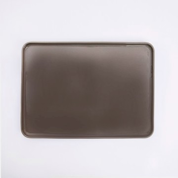 伊登雙釉強化瓷方盤28cm 淺灰