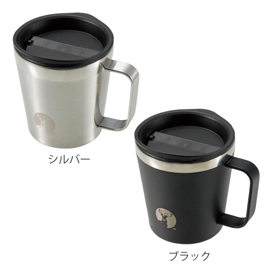 マグカップ 450ml ヌードルインマグ450 キャプテンスタッグ （ CAPTAIN STAG コップ マグ カップ カップ麺ホルダー ステンレス ふた付き ）