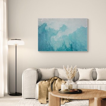 【 藝術掛畫 - 空拍攝影】天地無藏 / 海水一盒  － aPo