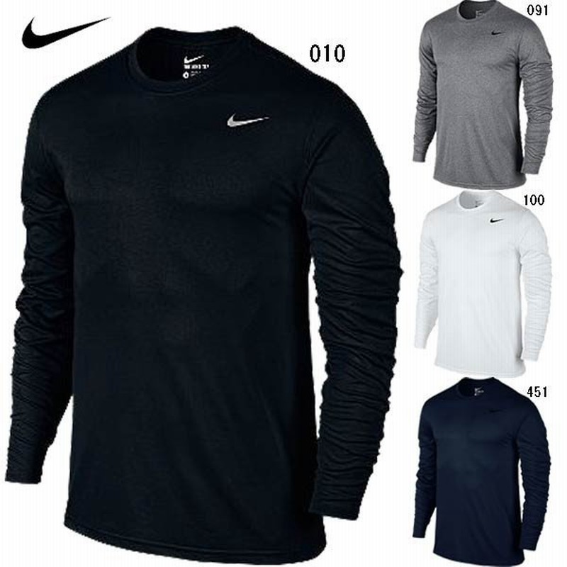 ナイキ Nike 71 Dri Fit ｔシャツ メンズ 長袖 トレーニングウェア ブラック 通販 Lineポイント最大0 5 Get Lineショッピング