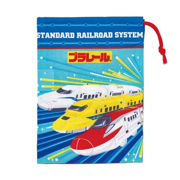 Skater 卡通束口式牙刷收納袋  Plarail  205 x 148mm