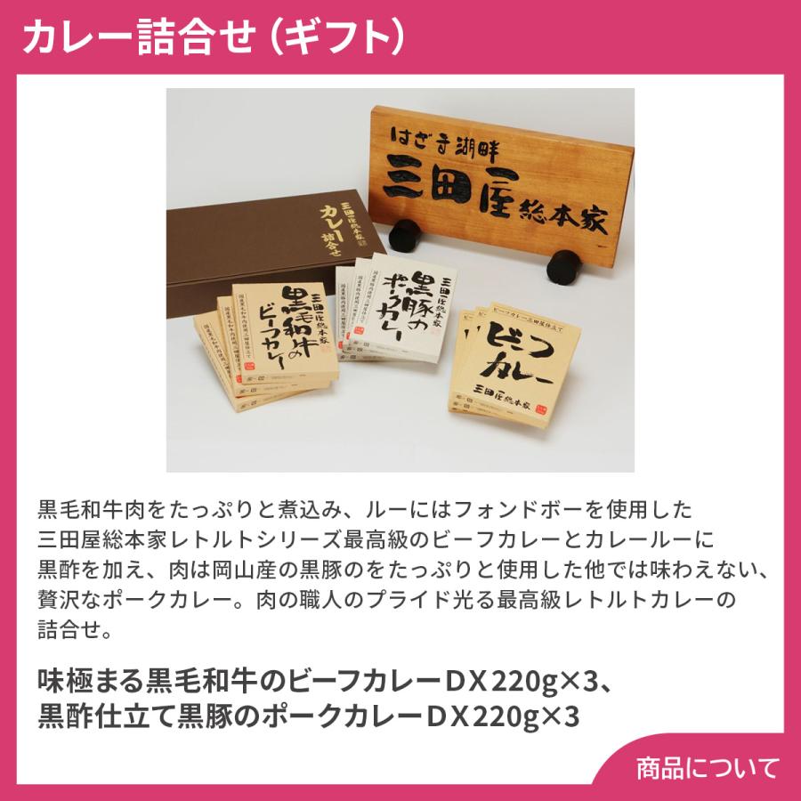 三田屋総本家 カレー詰合せ（ギフト） プレゼント ギフト 内祝 御祝 贈答用 送料無料 お歳暮 御歳暮 お中元 御中元