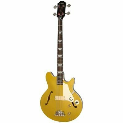 エピフォン ベースギター EPIPHONE Jack Casady Metallic Gold Electric Bass