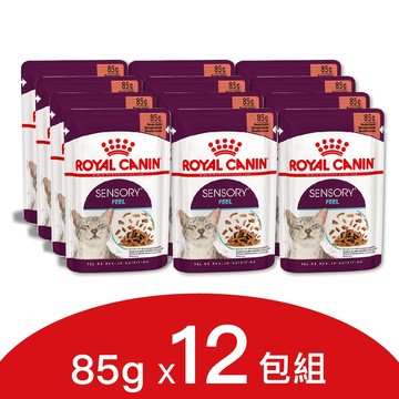 【寵物王國】免運🚗法國皇家-感官饗宴貓主食濕糧_多元口感SFW 85g 12包組 主食餐包 貓主食罐 貓餐包 貓濕糧