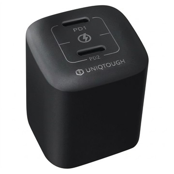 UNIQTOUGH 優尼塔斯 40W GaN小魔方極速充電器  黑色  1個