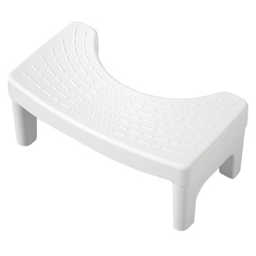 哩哩摳摳兒童樓梯墊高椅 39x22x16公分 環保PP材質  白色