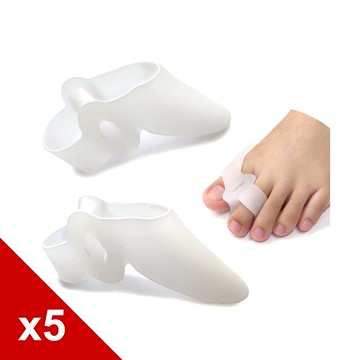 糊塗鞋匠 優質鞋材 J23 開口拇趾固定墊 5雙