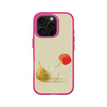 iPhone 16 Pro Clear 粉漾桃 - ENHO - 午後靜物
