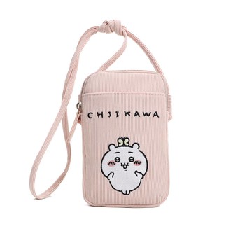 吉伊卡哇 燈芯絨斜背小包 吉伊卡哇