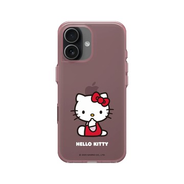 iPhone 17 Clear (相機按鈕) 晶醺玫 - 三麗鷗-Hello Kitty - Shh...