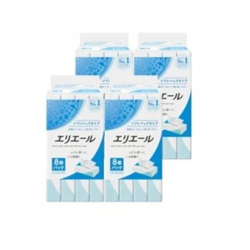 贈品請勿下單  日本大王 elleair柔膚抽取式面紙-輕巧包(160抽x8包)x4袋 (箱購)
