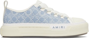 AMIRI 蓝色 & 白色 MA Quad Court Low 运动鞋