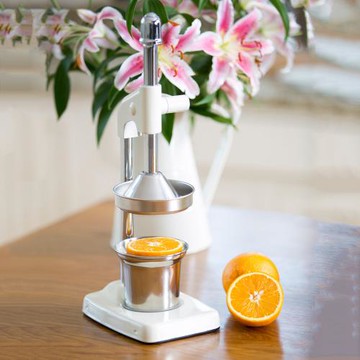 《KitchenCraft》復古過濾榨汁機(白)