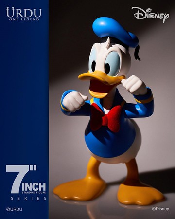 URDU 迪士尼 7 INCH 站姿公仔 唐老鴨