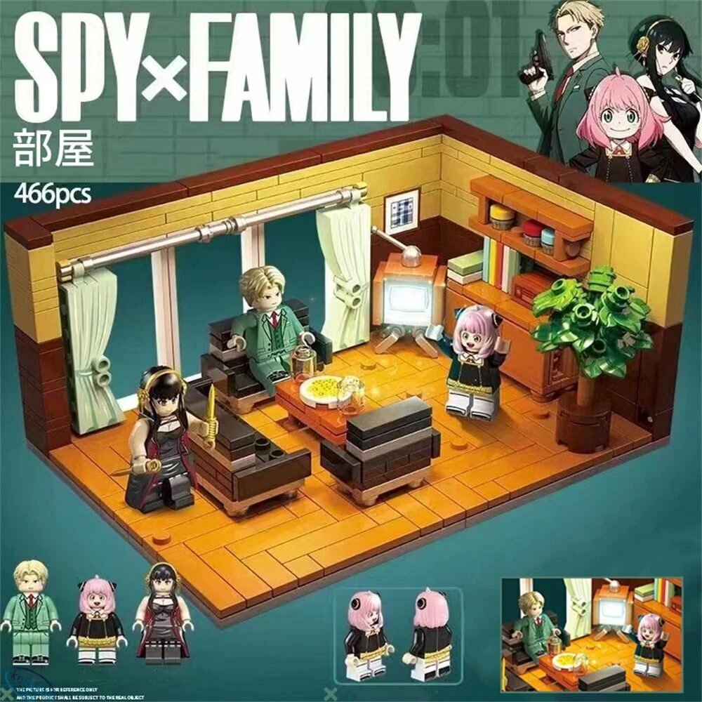 スパイファミリー レゴ互換 ブロック おもちゃfor SPYFAMILY アニメ