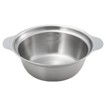 YOSHIKAWA 吉川 IH對應飯碗鍋 燕三條製 日本製 SJ3239 18cm  1個