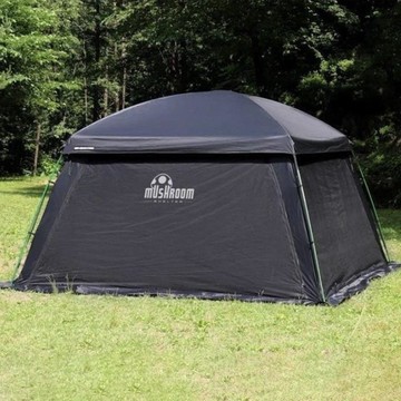 GOTO 蘑菇庇護帳篷  黑色  8人