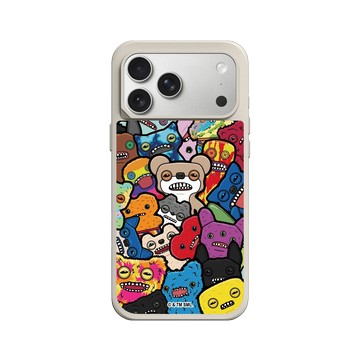 iPhone 17 Pro Max SolidX 貝殼灰 - Fuggler 放克牙寶-常態系列 Regular series - 倍感牙力