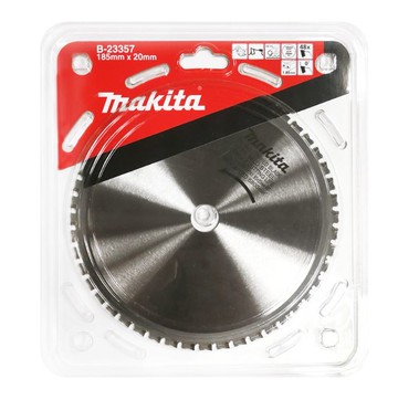 MAKITA 牧田 B-23357 鎢瓷鋸片 185x20x48T 切鐵 鋸片 軟鋼 浪板 輕鋼架 適用4131