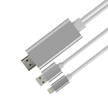 Apple 轉 TV 鏡像視頻轉接線支援iPhoneiPad/mini/Air 等等iOS主機