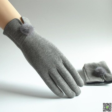 手套女保暖手套秋冬手套女士加絨觸摸屏手套騎車休閒冬季開車棉厚 都市時尚