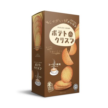 Win2 馬鈴薯脆餅日本版-咖啡味(160g)