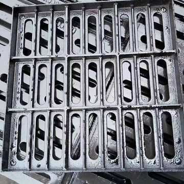 球墨鑄鐵雨水篦子定制500500下水道地溝排水溝蓋板重型雨水篦子[DD1106002]