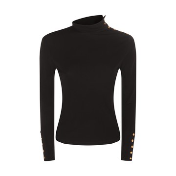 Tory Burch - Black Viscose Sweater