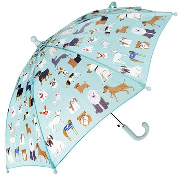 英國 Rex London - 幼童/兒童自動傘-萌狗樂園