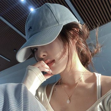 臺灣熱賣🔥🔥韓系ins~葡萄紫刺繡小狐狸遮陽棒球帽韓版出遊大檐顯臉小運動帽女