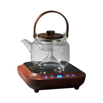 優樂悅~容山堂高硼硅花茶壺耐熱玻璃壺煮茶壺養生茶壺煮茶器蒸茶器電陶爐手沖壺 茶壺