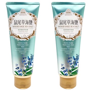 美吾髮 鼠尾草海鹽玻尿酸植萃髮膜  190g  2條