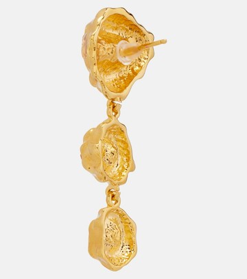 Oscar de la Renta Crystal-embellished drop earrings