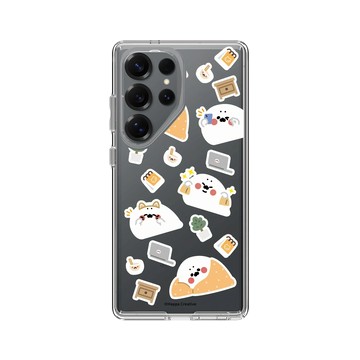 Galaxy S25 Ultra Clear 透明 - 無所事事小海豹 The Nothing Seal - 小海豹的日常