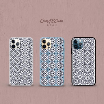CreASEnse 花磚系列 六角蒔繪 手機殼 空壓殼 液態矽膠殼 支援各廠牌 CSBE06