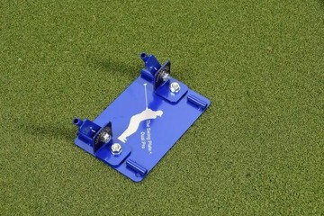 【The Swing Plate】揮桿平面座-雙平面 高爾夫訓練 平面練習器 揮桿平面 練球必備 美國原廠代理【正元精密】