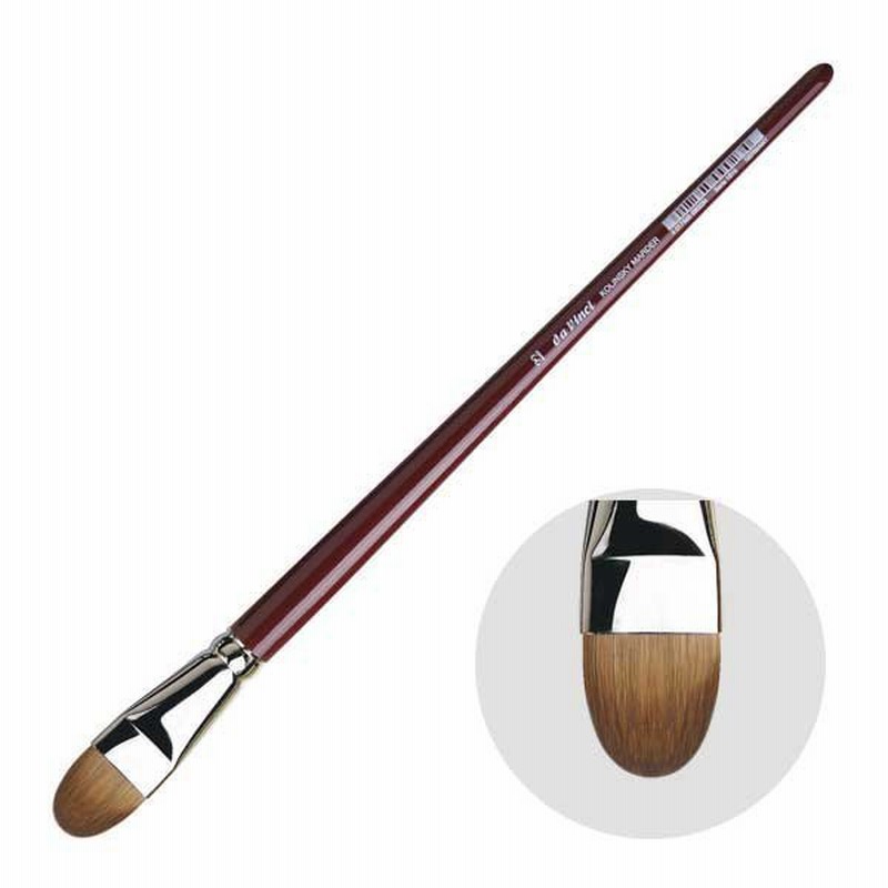 ダヴィンチ画筆 1815-22号 フィルバート(平) 油彩筆 レッドセーブル毛 RED SABLE (103223) 通販  LINEポイント最大0.5%GET LINEショッピング