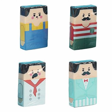 帥哥變老頭創意橡皮擦(1入) 款式隨機出貨【小三美日】 DS016620