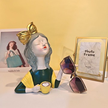 免運/附發票 眼鏡展示架北歐輕奢女孩裝飾道具高顏值擺件櫥窗陳列家居辦公收納S