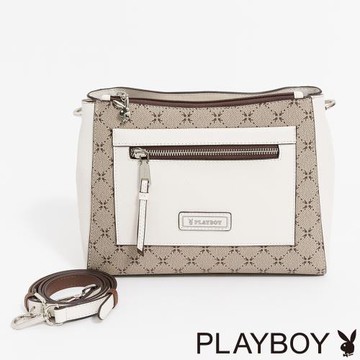 PLAYBOY - 斜背包  Rêver系列 - 咖色