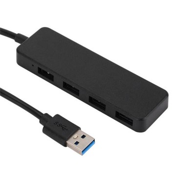 USB3.0分線器一拖四擴展器拓展安卓手機電腦集線器hub外接擴展4口