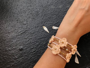 口罩鍊 littleflower crochet no.19