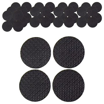小麥購物 防滑桌腳保護墊 Y223 圓形 26g  4 x 0.2cm  10個  黑色
