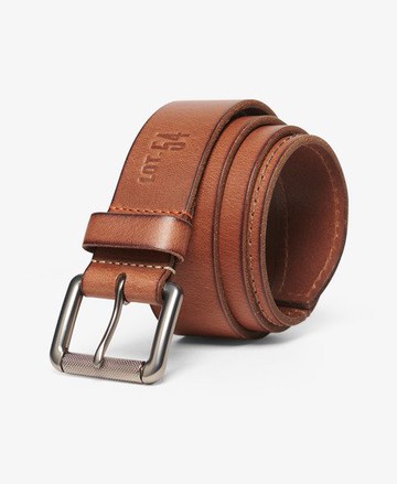 Superdry Men's Badgeman Belt Brown Size: S