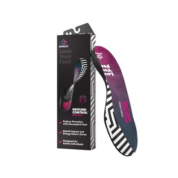 Spenco 思奔科 高足弓減壓鞋墊 Ground Control 男女款 避震型 鞋墊 運動鞋墊  SP21784