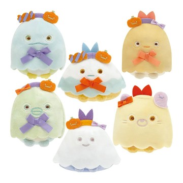 角落小夥伴Q版手心尺寸迷你造型玩偶-萬聖節幽靈之夜(6種款式，隨機出貨*1)